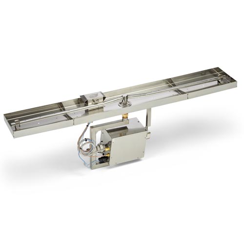 61X8SSEI-L-HI/LO-NG/120VAC Automated Ignition Fire Pit Insert