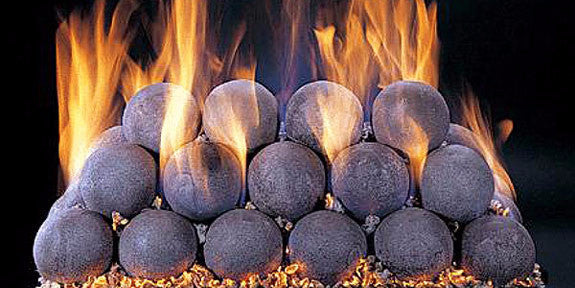 Fire Balls - Ceramic 4" Diameter - 80 Piece Set