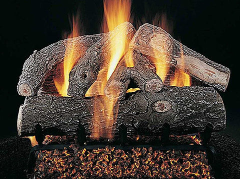 Rasmussen Frosted Oak Log Set