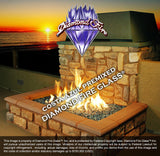 Costa Azul Premixed Fireplace Glass